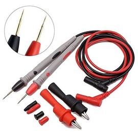 Multimeter Test Leads Banana Plug,1000V 20A Digital Multi Meter Clamp Tester Probe Test Leads Kit with Alligator Clips