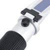 Salinity Refractometer, 0-100% Handheld Salinometer with Temperature Compensation Salinity Meter