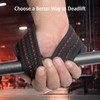 Outex Figure 8 Lifting Straps for Gym Workout, Deadlift, Powerlifting,