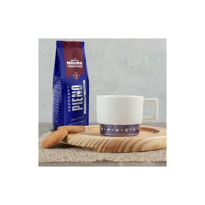 Caffe Mauro Espresso Peino Whole Bean Coffee 2.2lb