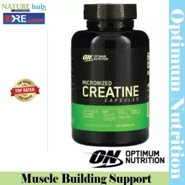 Optimum Nutrition, Micronized Creatine Capsules, 2.5 g, 100 Capsules