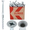 Klimas® Dowel Screws Set of 50 Frame Dowels Impact Dowels