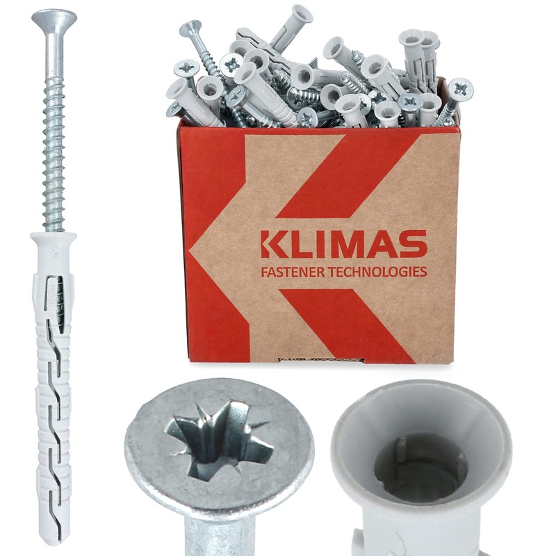 Klimas® Dowel Screws Set of 50 Frame Dowels Impact Dowels