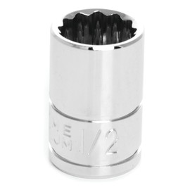 Performance Tool W38516 12-Point Socket, 3/8-Inch Drive, 1/2