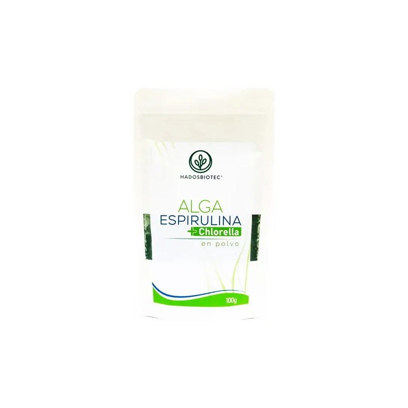 Alga Espirulina+chlorella En Polvo 100 G 3 Pack