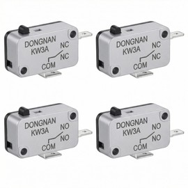 KW3A Microwave Oven Door Switch 16A 125V/250V Door Interloc (2 Normally Open and 2 Normally Close) Suitable for Most Brand Microwave ovens Door Interloc Switch