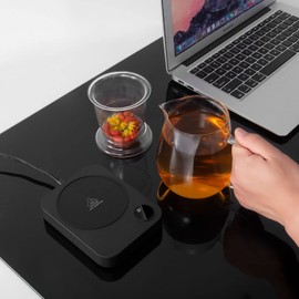 Coffee Cup Warmer, Cup Warmer, Automatic Shut-Off with 3 Adjustable Temperature Settings, (104°F 131°F to 149°F) for Cocoa, Tea, Milk, Drinks, Office, Home Desk, Electric Drink Warmer