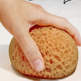 Knockdown Texture Sponge, Large 5.5x4.6x2.6'' Drywall and Wall Patch Ceiling Texture Sponge, Texture Patch Sponges Home Decor for Repair DIY Painting Ceiling (1 Pack)