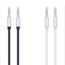 Tube AUX cable AUX cable White audio car stereo / 튜브 AUX케이블 억스케이블 화이트 음향 카스테레오
