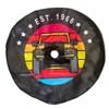 Compatible with Ford Bronco Spare Tire Cover, Digitally Printed Custom