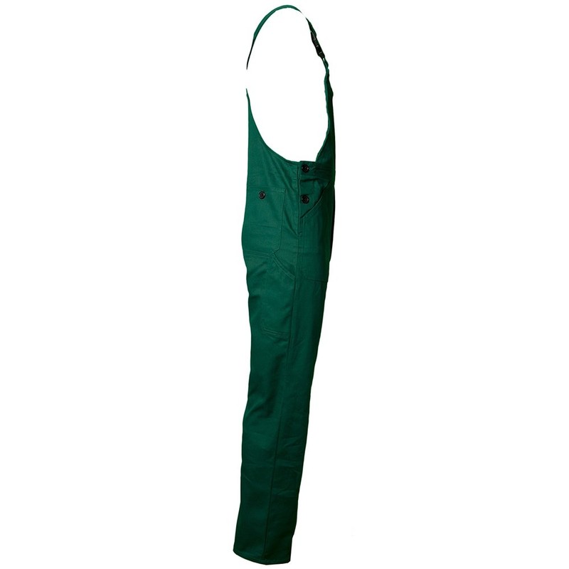 PLANAM BW 270 Work Dungarees in Various Colours, 58, Green