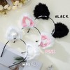 Aceorna Cat Ears Headband Cute Furry Hairband Soft Neko Ears