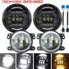 For Hummer H3/H3T Jeep Wrangler JK 7" LED Headlights +