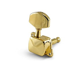 VANSON VN21 Gold Tuners/Machine Heads for Acoustic or Electric, Squier Bullet, Yamaha etc. (Right Handed, Gold)