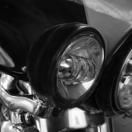 HDBUBALUS Motorcycle Fog Lights 4.5 inch Housing Fog Lamp Mounting Bracket 4.5" LED Passing Lights Housing Fit for Harley (Black)