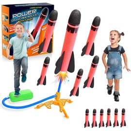 Anginne Boy Toys for 3-12 Years Old Boys, Kids Toys Garden Toys Boys Girls Gifts Age 3-9 Year Old Boys Toys Age 3-9 Outdoor Birthday Gifts for Kids Stomp Toy Rockets Garden Games Gifts for Kids