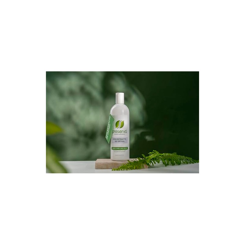 Preserva® Shampoo Dermolimpiador para Cabello Graso/Seborrea Anticaspa 500ml