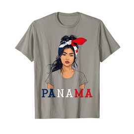 Panamanian Flag Heritage Products Women Souvenirs Panama T-Shirt