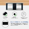 Beishi Tenwaymili Notebook and Tablet Storage Under Desk Laptop Holder