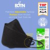 Tia BOTN 10 Pack KF94 BLACK Protective Face Mask Adult