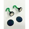 TMC Bivvy Hook Set, 2 Pieces, Magnetic with Backing Plates,