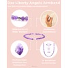 Liberty Angels - Natural stone bracelet made of 925 silver