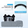 JJC Auto Open and Close Lens Cap Cover for Ricoh