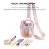 Clear Crossbody Bag Clear Bag for Stadium Events, Clear Purses