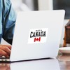 CafePress Made in Canada Rectangle Sticker Rectangle Bumper Sticker Car