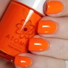  Neon (Ne) Orange Nail Polish - Atomic Polish