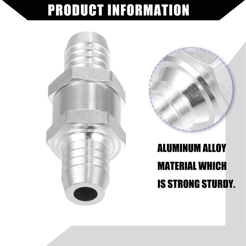 Hihaha Fuel Line Check Valve/Internal One Way Check Valve for