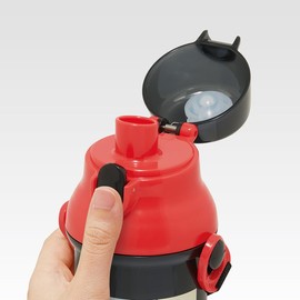 Skater PSB5SANAG-A Choro Q Water Bottle, 16.9 fl oz (480 ml), For Kids, Antibacterial, Plastic, Child-friendly, Lightweight, Made in Japan