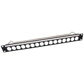 Connector,1U X 16 Panel Assy - M3 Holes | Patch Panels CONNECTORS, 1 X Qty - CP30151