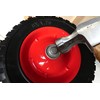 Shepherd Hardware 8" Semi-Pneumatic Replacement Wheel – Diamond Tread Rubber