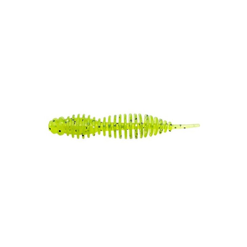Fat Assassin Micro Finesse Worm 2" (Chartreuse)