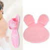 Foot Scrubber Shower Mat with Strong Suction Cups Prevent Slip