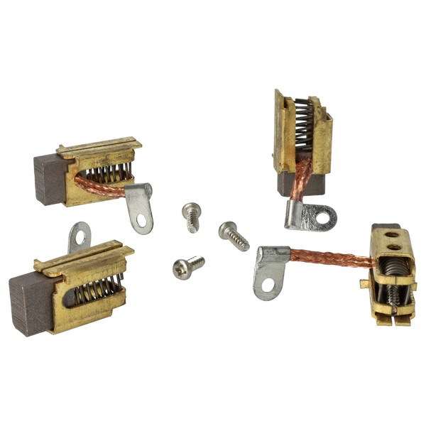 vhbw 4 x Carbon Brush Motor Carbon 16.2 x 15.8