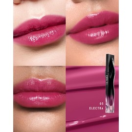 STELLAR DUST LIP STAIN-Long Lasting, Waterproof and Transferproof Lip Tint, Glossy Finish Lip Gloss, Lightweight Lipstick, High Coverage, Stocking Stuffers For Teen Girls (05 ELECTRA)