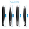 Pefei Tweezers Set - Professional Stainless Steel Tweezers for Eyebrows