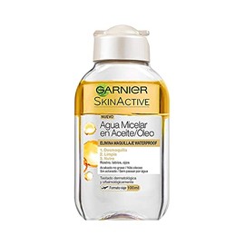 Garnier Skin Naturals Face Agua Micelar Desmaquillante Bifasica con Aceite, 100 ml, Paquete de 1 + Garnier Skin Naturals Face Agua Micelar En Aceite, 