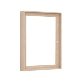 Pixy Canvas Custom Sized Floater Frame for 1-1/2 (1.5) inch Deep Canvas Paintings/Canvas Prints/Wood Canvas Panels/Wall Art/Wall Decor/Home Decor/Artwork (Nordic White Oak, Custom Size, Portrait)