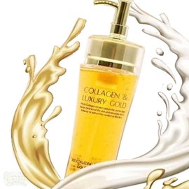 Amunatukgasheop A-Tuk 24K Gold Revital Essence 150ml Collagen Moisturizing Toner Hydrating Toner High Moisture Essence Glowing Serum High Moisture Skin Quick-Dry Toner