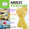 The Crown Choice Reusable Waterproof Household Dishwashing Cleaning Rubber Gloves