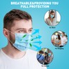 DR.MOXA Face Masks Disposable 100 Pack, PFE>95%, 3 Ply Protection