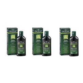 BIOSLINE - BIOKAP ANTIDANDRUFF SHAMPOO 3 PACKS OF 200 ML, anti-dandruff, dermopurifying, sebum-balancing, refreshing