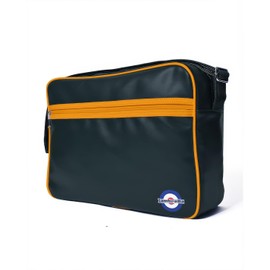 Lambretta Flight Bag Black/Mustard One Size