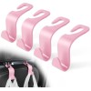 LivTee Car Seat Headrest Hooks for Bags, Coats & More