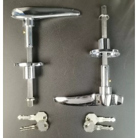 Rodspeedracing 1932 Ford 3 Window 1933 1934 Car Outside Locking Door Handles 32 Matching Locks