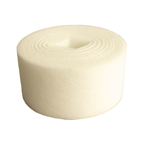 Dalsys Fibreglass Joint Cover Strips, White, 5 cm x 25