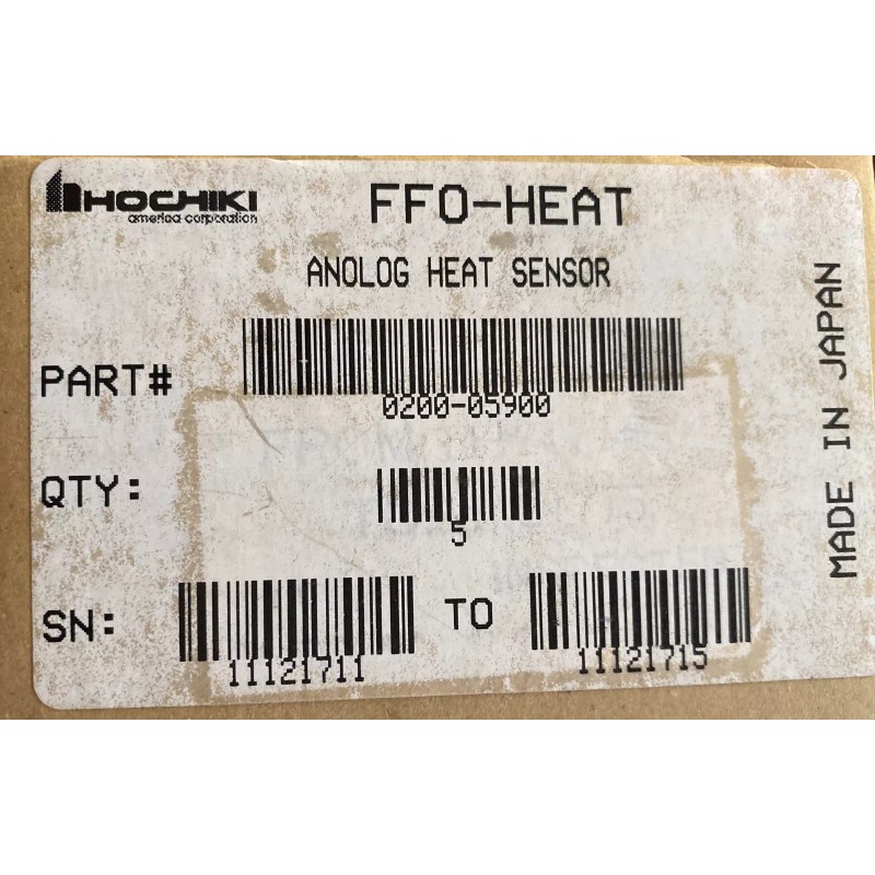 HOCHIKI FFO-HEAT Analog Heat Sensor 135•F, Fire Alarm